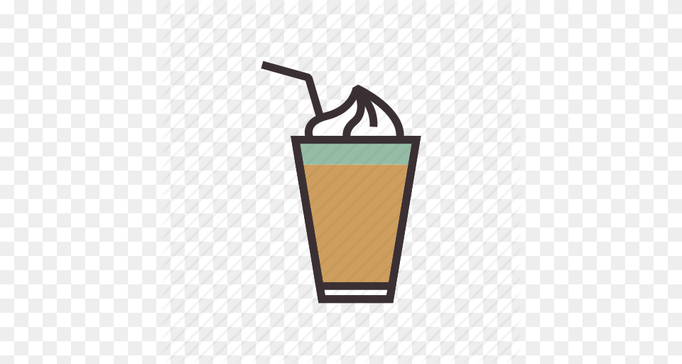 Beverage Coffee Drink Glass Shake Icon, Milk, Ice Cream, Food, Dessert Free Transparent Png