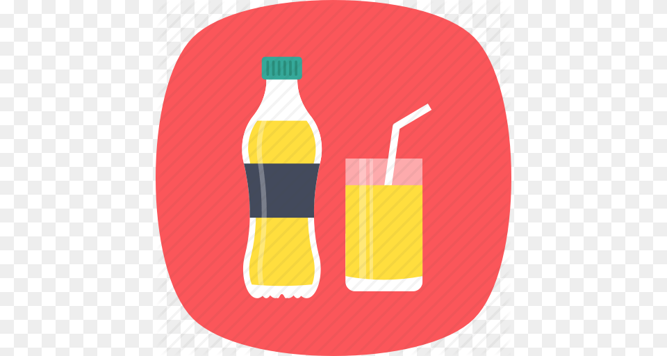 Beverage Drink Juice Bottle Juice Glass Soft Drink Icon, Soda Free Png