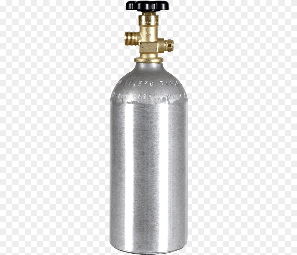 Beverage Elements New Luxfer Co2 25 Lb Aluminum Cylinder Tank Cga 320 Valve, Bottle, Shaker Png