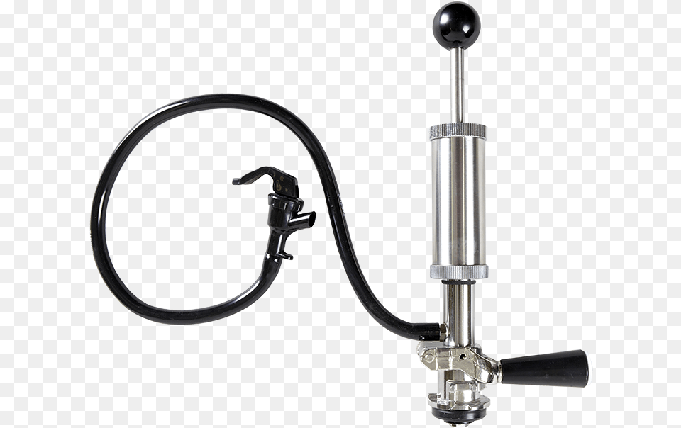 Beverage Elements Stainless Steel Keg Hand Pump Stainless Steel Hand Pump, Bathroom, Indoors, Room, Shower Faucet Free Transparent Png