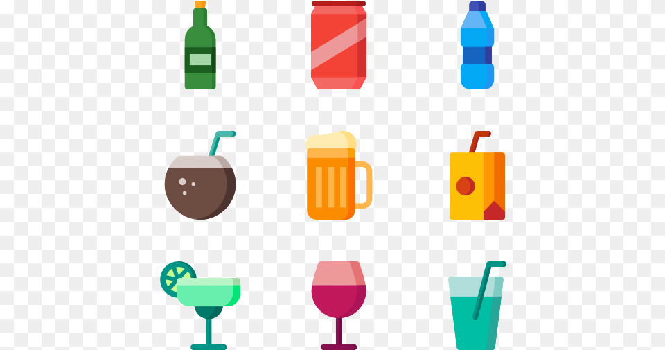 Beverage Flaticon Cocktail Icon, Glass, Juice Free Png Download