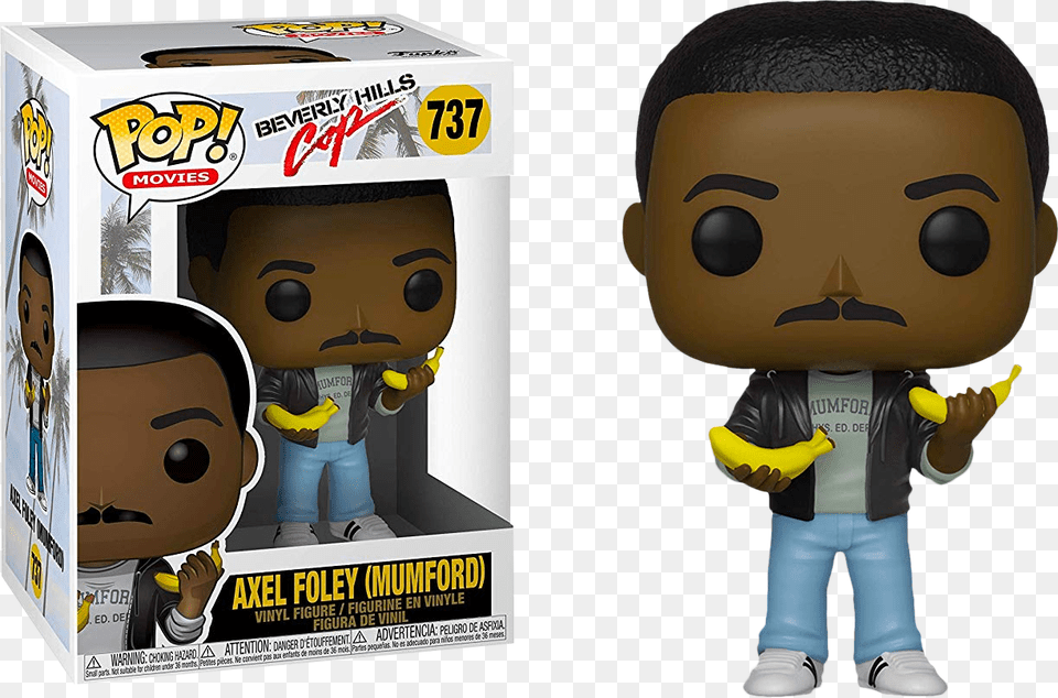 Beverly Hills Cop Funko Pop Axel Foley, Baby, Person, Toy, Face Png