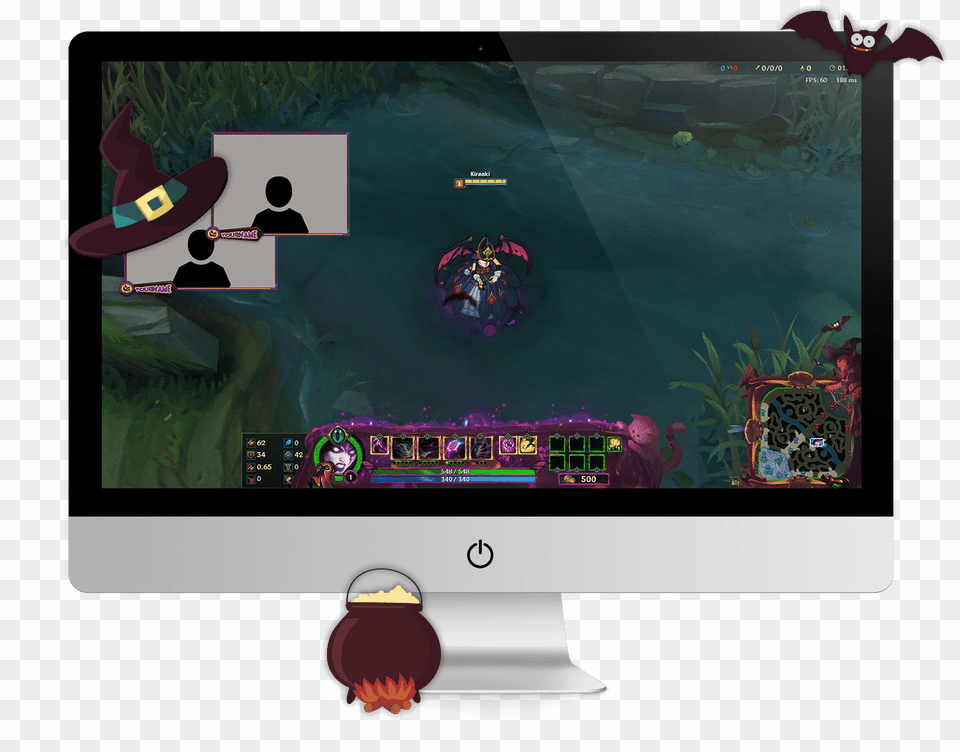 Bewitching Morgana Stream Overlay, Computer, Electronics, Pc, Computer Hardware Free Transparent Png