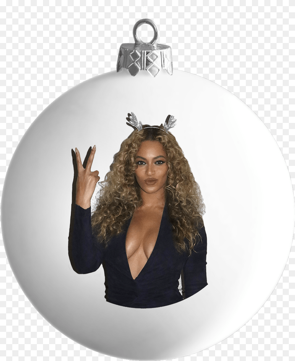 Beyonc Tree Ornament Tall Is Beyonce In Ft, Accessories, Photography, Person, Pendant Free Png Download