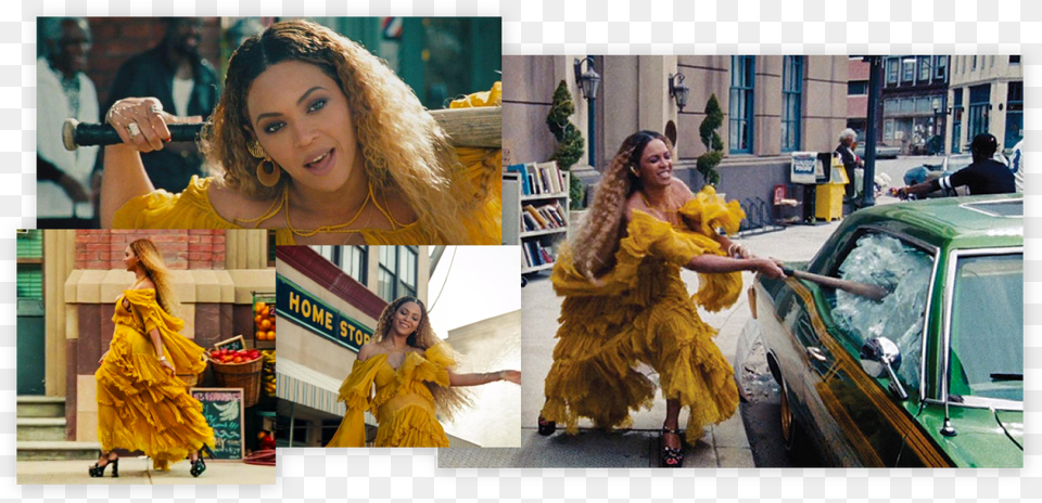 Beyonce Car Smash, Adult, Person, Female, Costume Free Png Download