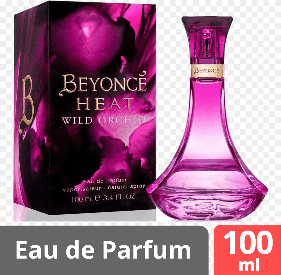 Beyonce Heat Wild Orchid Edp For Women 100ml Beyonce Heat Wild Orchid Perfume, Bottle, Cosmetics, Baby, Person Free Transparent Png