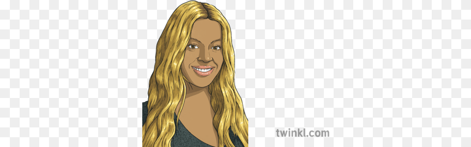 Beyonce People Celebrity Singer Usa Dancer Ks2 Illustration Blond, Adult, Portrait, Photography, Person Free Transparent Png