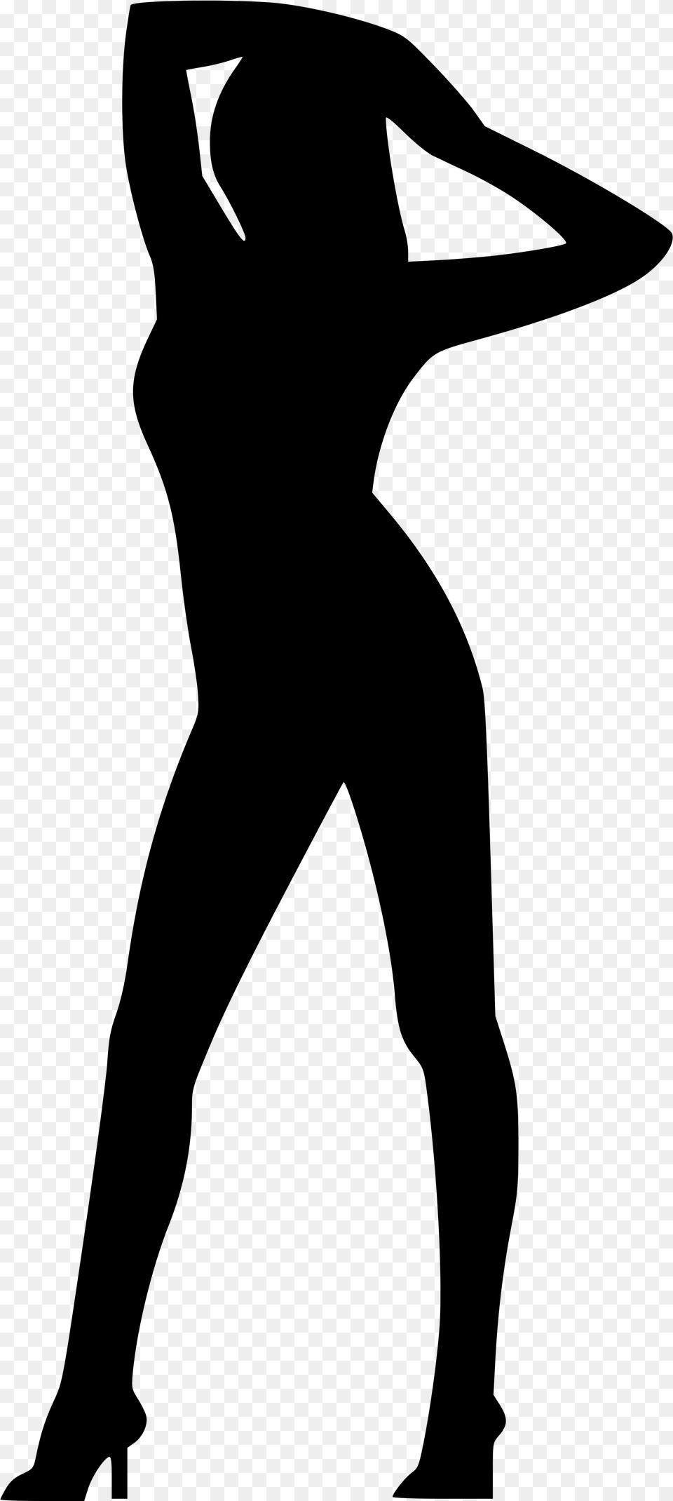 Beyonce Silhouette Image Stock Sexy Girl Silhouette, Gray Free Png