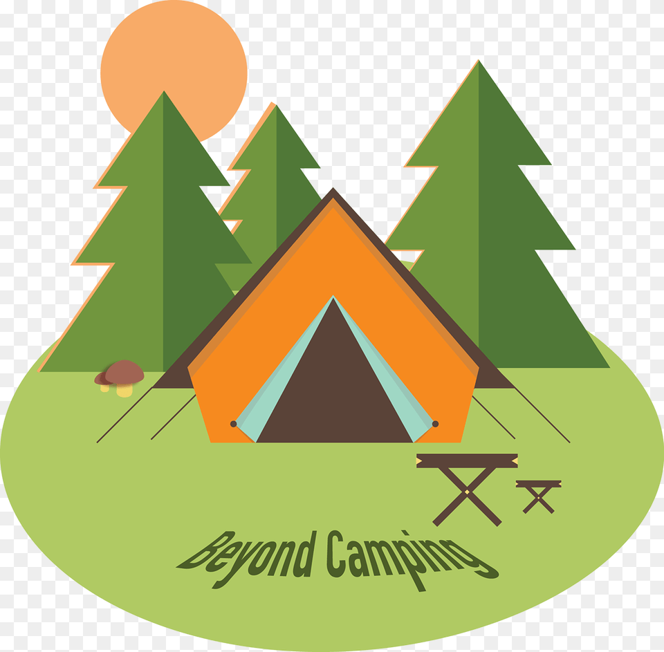 Beyond Camping Logo Idea On Behance Camping Vector, Tent, Outdoors Png Image
