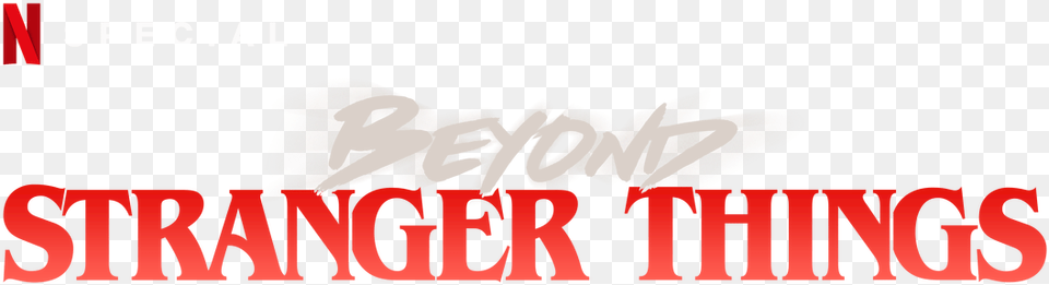 Beyond Stranger Things Calligraphy, Logo Png