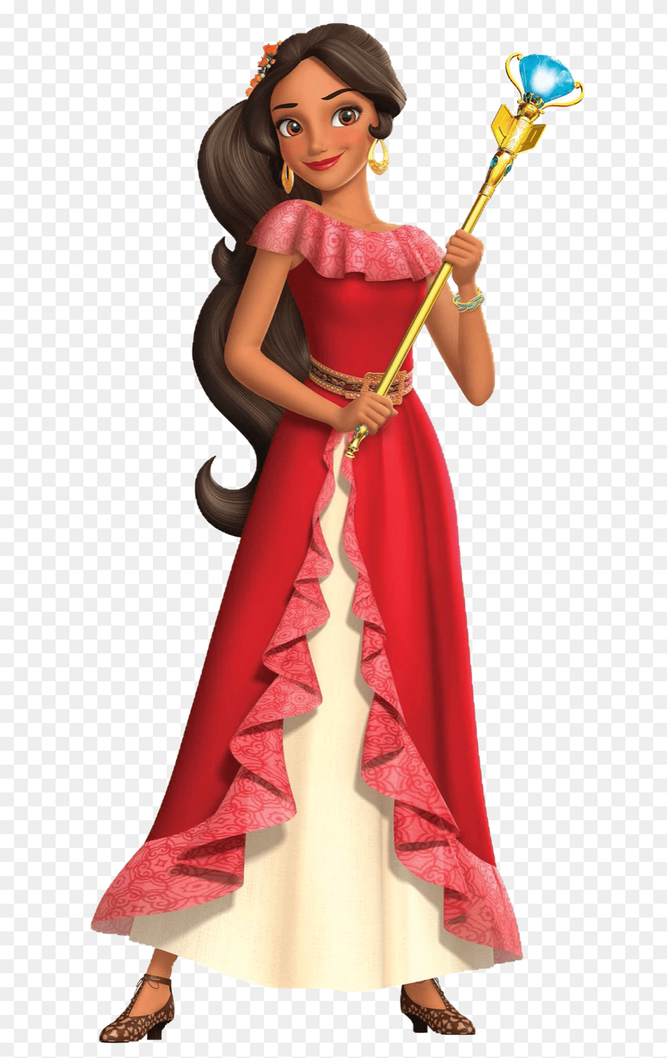 Beyond The Time And Space Elena Of Avalor Transparent, Clothing, Dress, Adult, Person Png