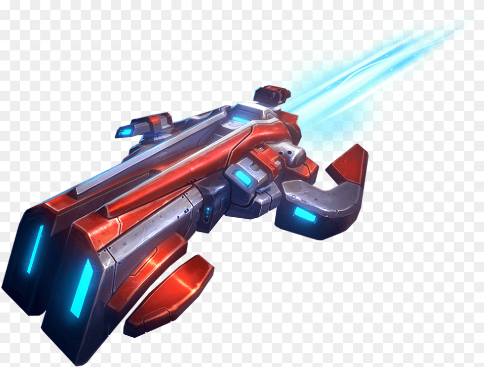 Beyond The Void Excalibur Spaceship Water Gun, Firearm, Weapon, Aircraft, Transportation Png Image