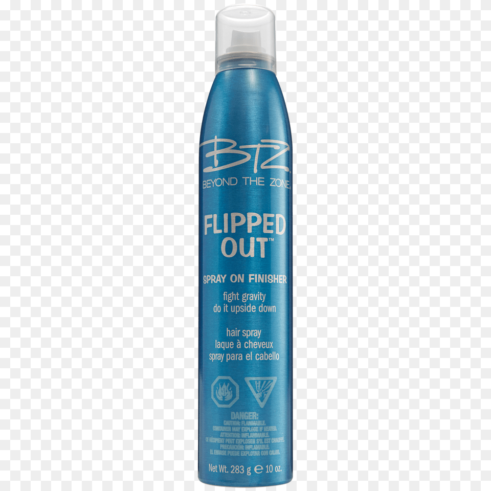 Beyond The Zone Flipped Out Hair Spray, Bottle, Herbal, Herbs, Plant Png