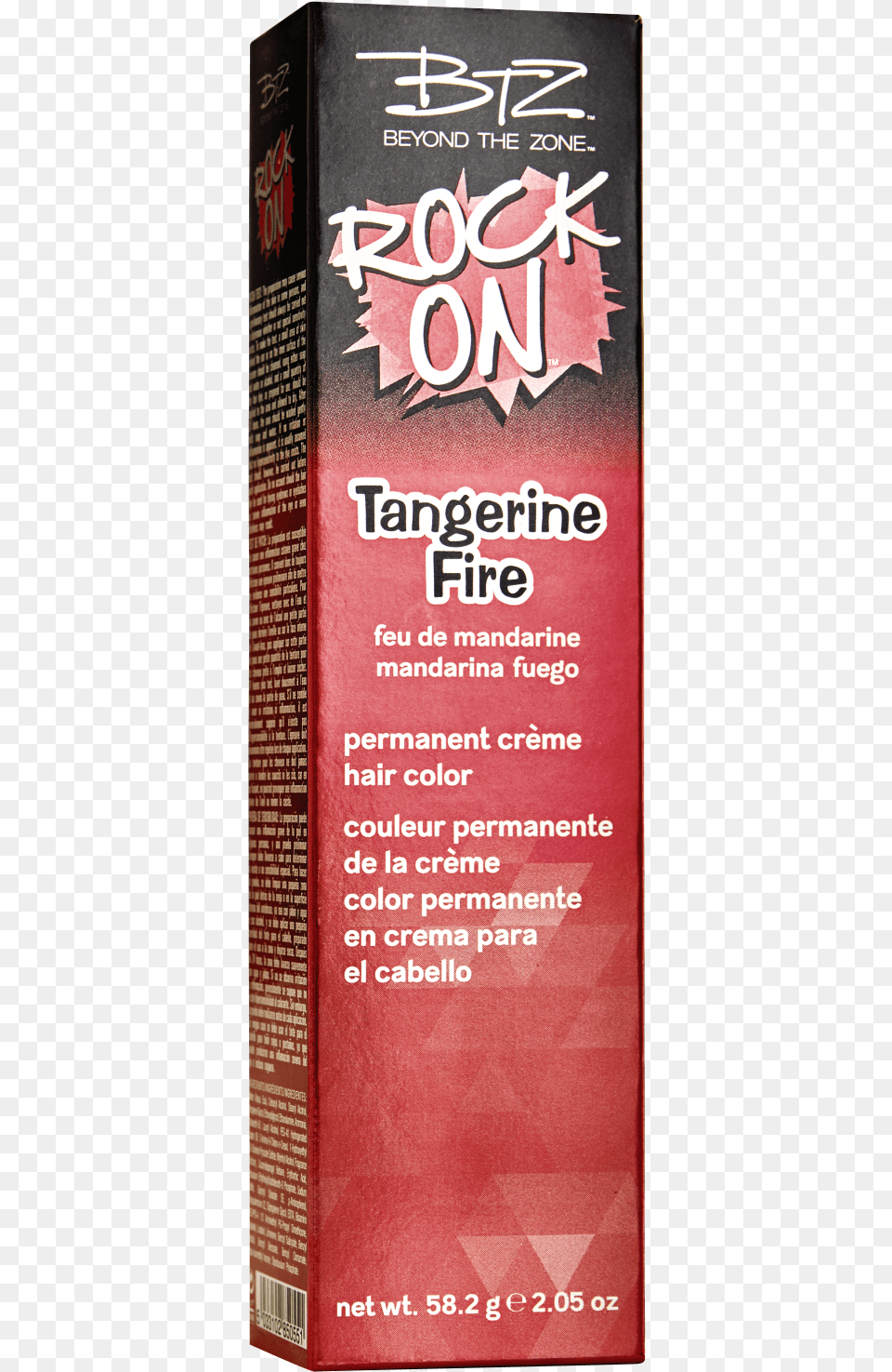Beyond The Zone Tangerine Fire Permanent Creme Hair Rock On Sangria Pop Permanent Creme Hair Color, Advertisement, Book, Poster, Publication Png Image