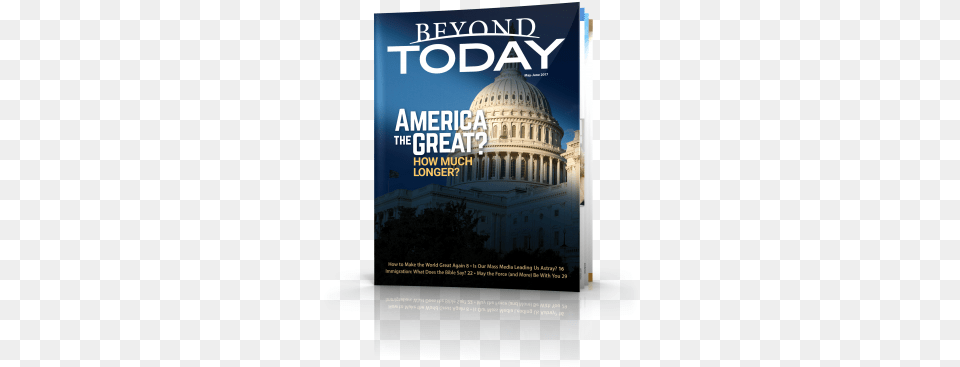Beyond Today Magazine Beyond Today America The Great How Much Longer, Advertisement, Poster, Publication, Book Png Image