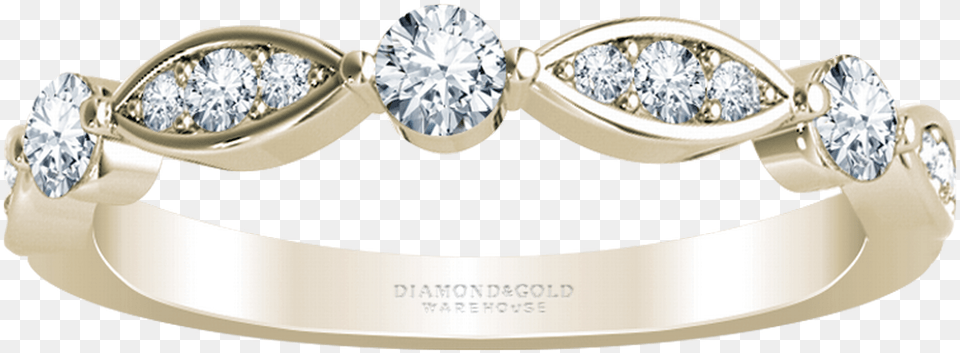 Bezel Set Marquise And Round Diamond Ring, Accessories, Gemstone, Jewelry Free Png Download