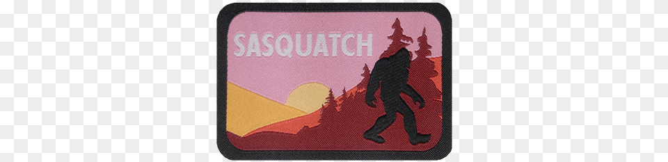 Bf Sasquatch Patch Bigfoot, Mat, Logo, Blackboard, Text Free Png Download