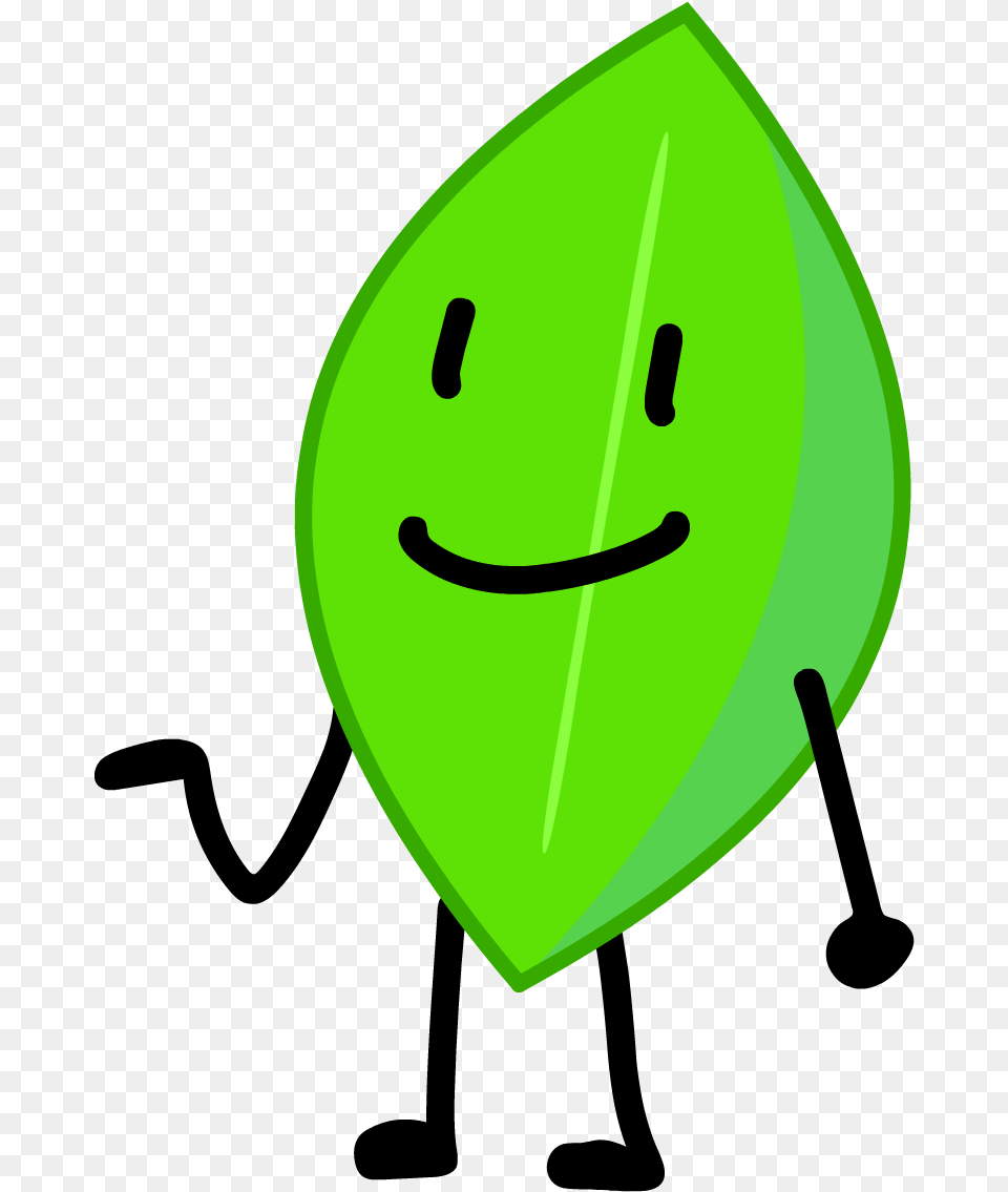 Bfb Beep Leafy, Leaf, Plant, Disk Png Image