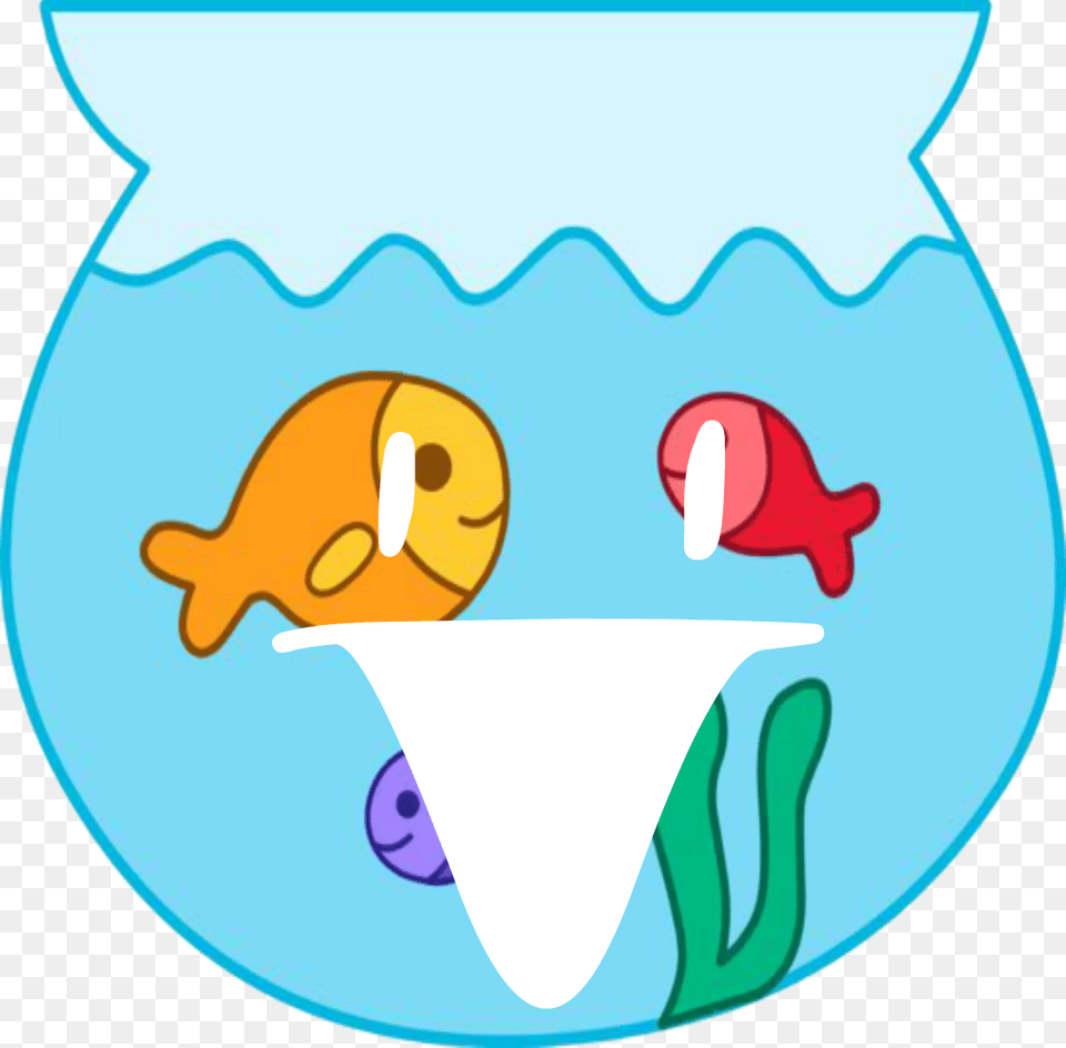 Bfb Crushed Wiki Fish In A Bowl Cartoon, Animal, Sea Life Png