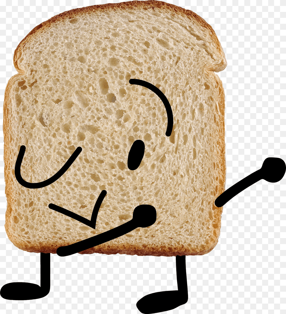 Bfb Crushed Wiki Slice Of Bread, Food, Toast, Smoke Pipe Free Png