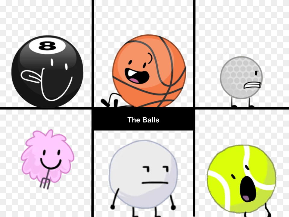 Bfb Template Balls Wiki, Ball, Sport, Tennis, Tennis Ball Free Png
