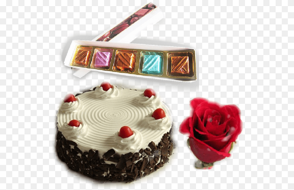 Bfc Choco Rose Gift Black Forest Cake In Can, Food, Cream, Dessert, Torte Png