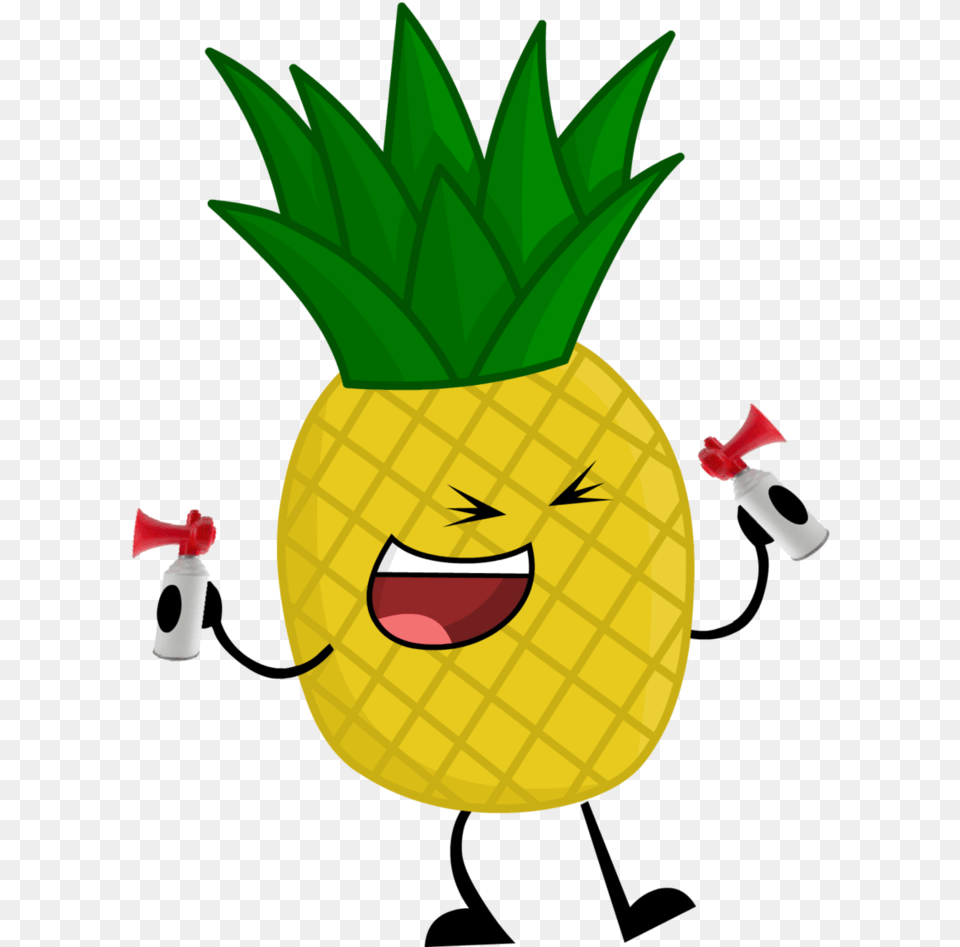 Bfdi Pineapple, Food, Fruit, Plant, Produce Png