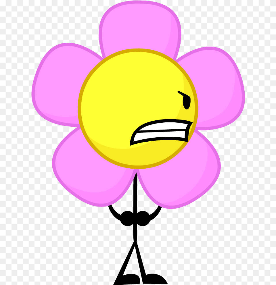 Bfdi Robot Flower, Purple, Plant, Daisy Png Image