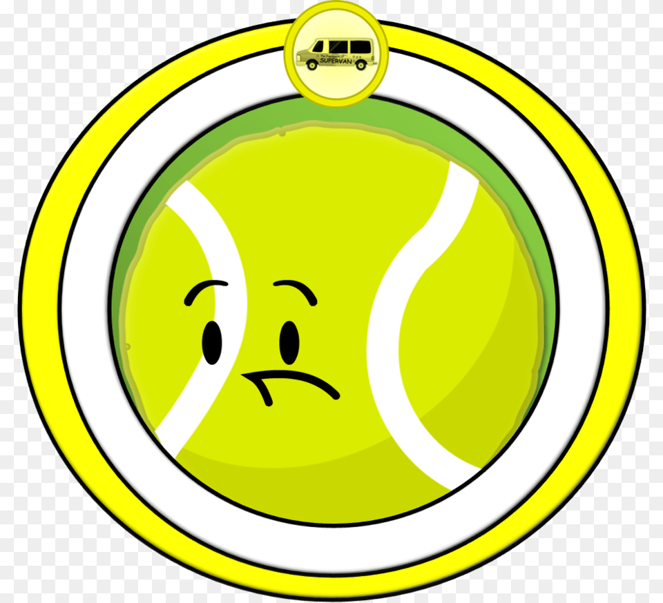 Bfdi Tennis Ball X Golf Ball Object Crossovers Bfdi, Sport, Tennis Ball, Face, Head Png