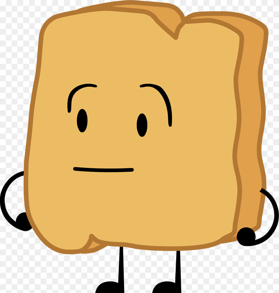 Bfdi Woody, Bread, Food, Toast Png