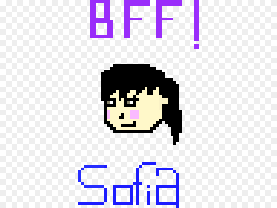 Bff En Pixel Art, Qr Code Png