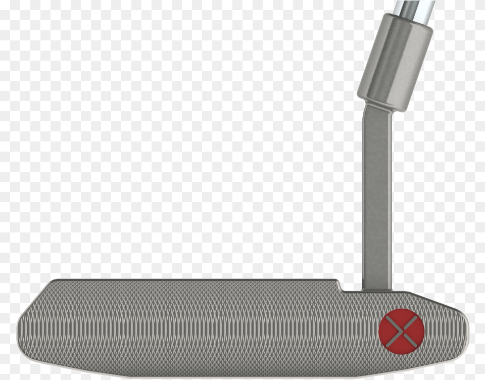 Bg 1 Straight Hosel White Half Pipe Face View Putter, Golf, Golf Club, Sport Free Png Download