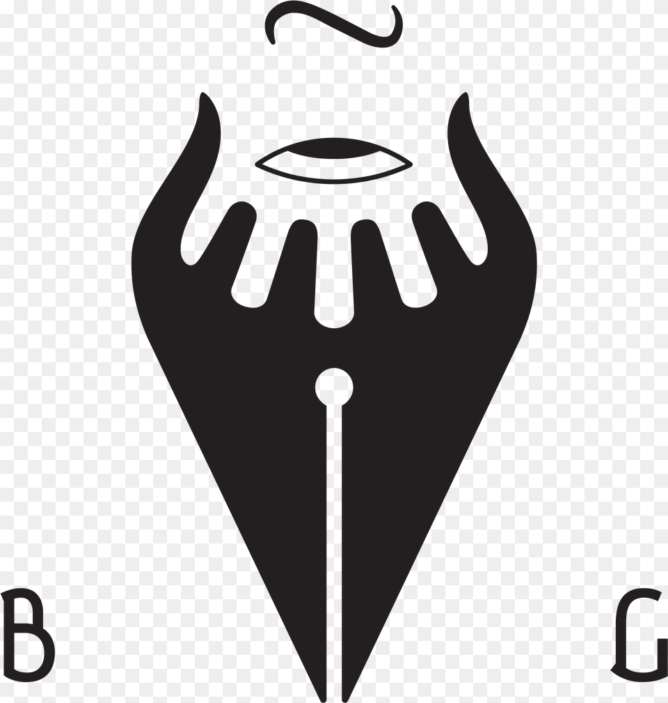 Bg Creative Emblem, Stencil, Mace Club, Weapon Free Transparent Png