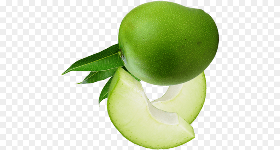 Bg Single Green Mango, Food, Fruit, Plant, Produce Free Png Download