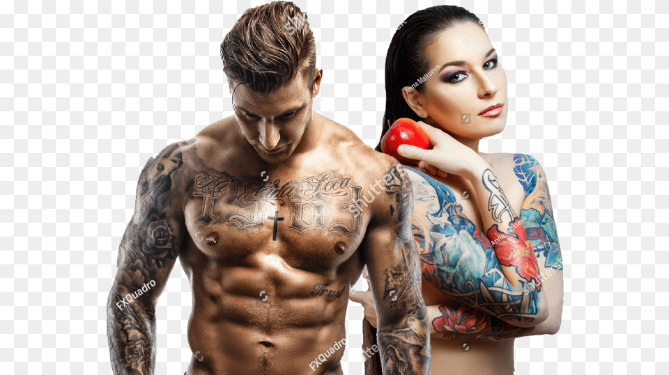 Bg Tattoo Tattoo Man, Person, Skin, Back, Body Part Free Transparent Png