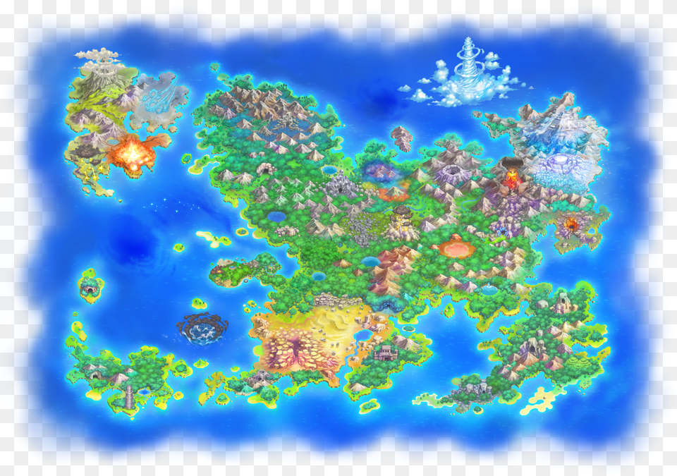 Bgmappng Pokmon Mystery Dungeon Rescue Team Dx Pokemon Mystery Dungeon Dx Map Free Png Download