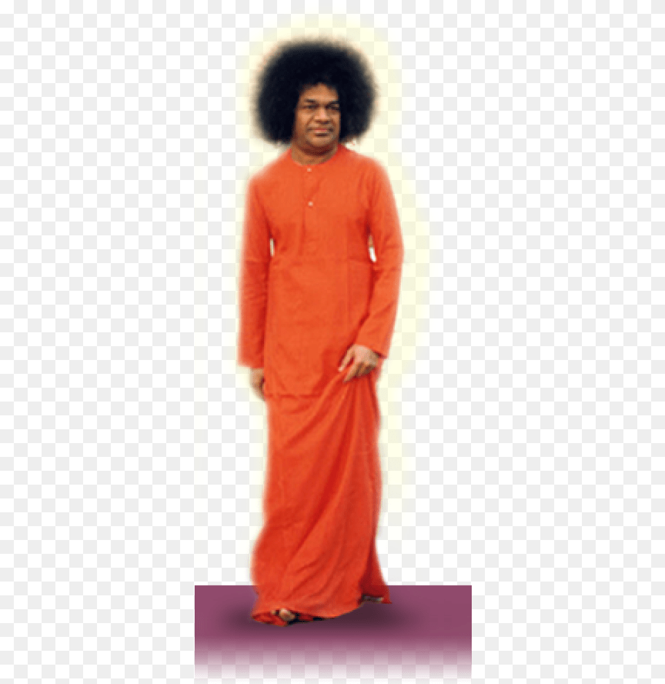Bhagavan Sri Sathya Sai Baba Sathya Sai Baba High Resolution, Clothing, Sleeve, Long Sleeve, Adult Free Png