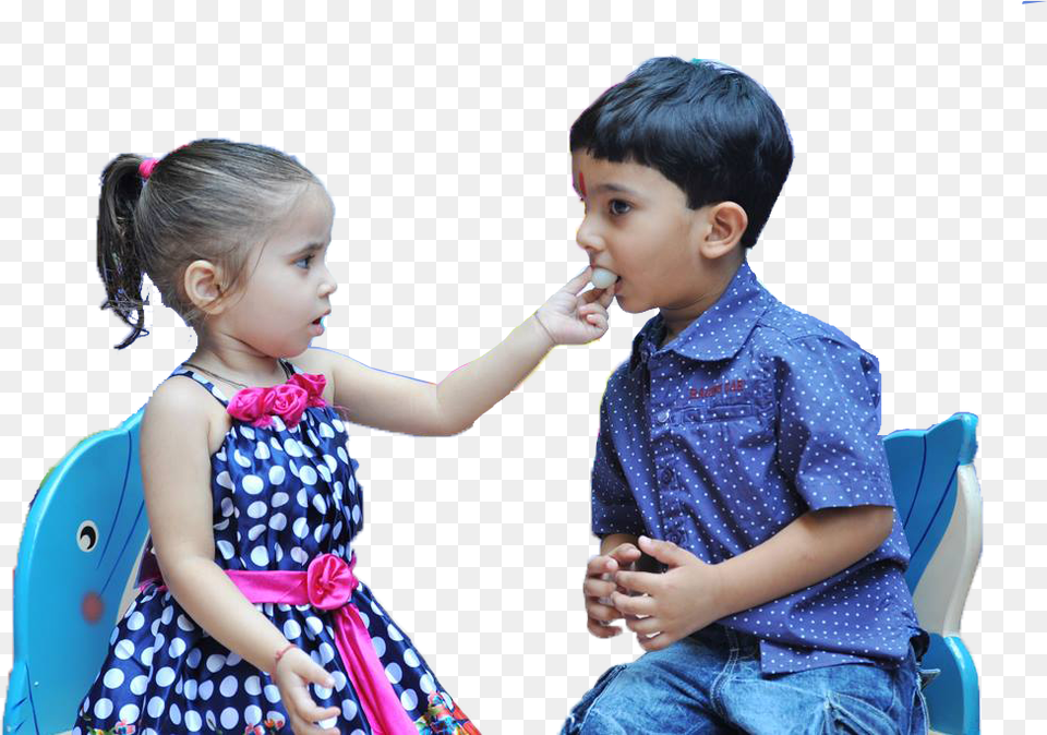 Bhai Dooj Image Toddler, Boy, Child, Person, Female Free Png Download