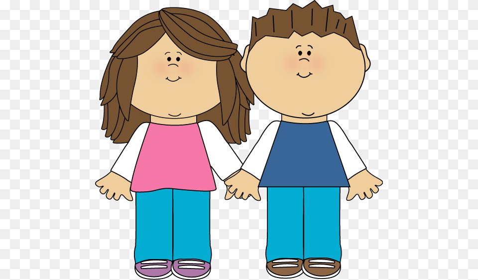 Bhai Dooj High Quality Image Cartoon Brother And Sister, Baby, Person, Face, Head Free Png
