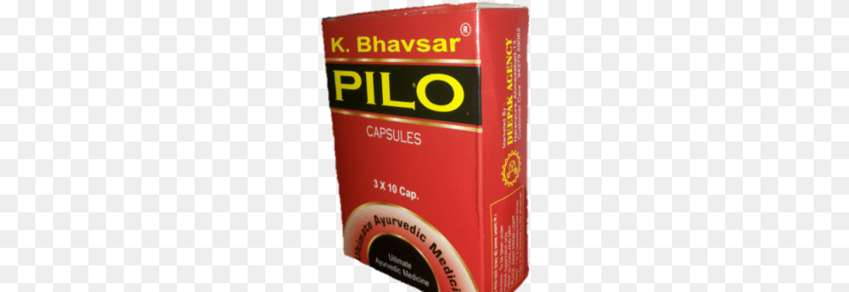 Bhavsar Pilo Capsules 30 Capsules Carton, Box, Cardboard, Book, Publication Png Image