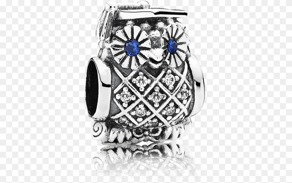 Bho De Graduacin Cristal Azul Real Pandora Graduate Owl Charm, Accessories, Gemstone, Jewelry, Chandelier Free Png Download