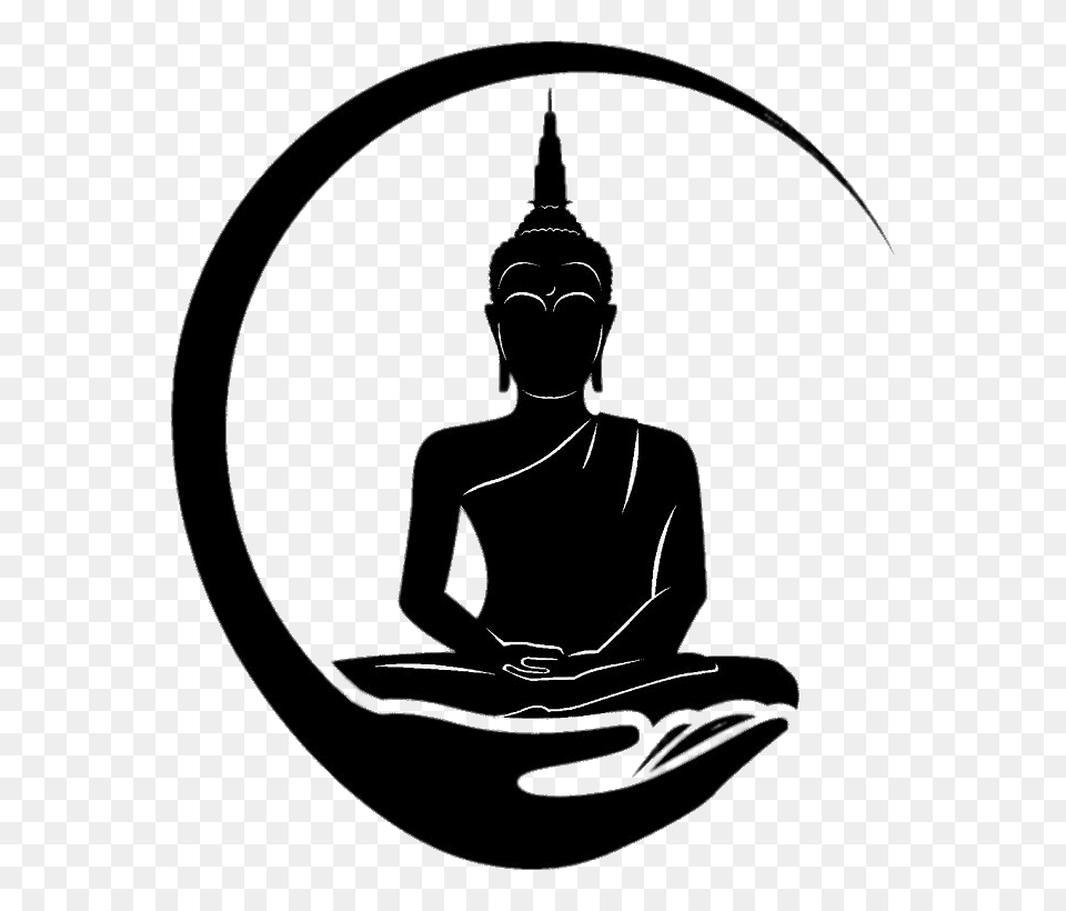 Bhodi Day Black Buddha, Art, Prayer, Adult, Male Free Transparent Png