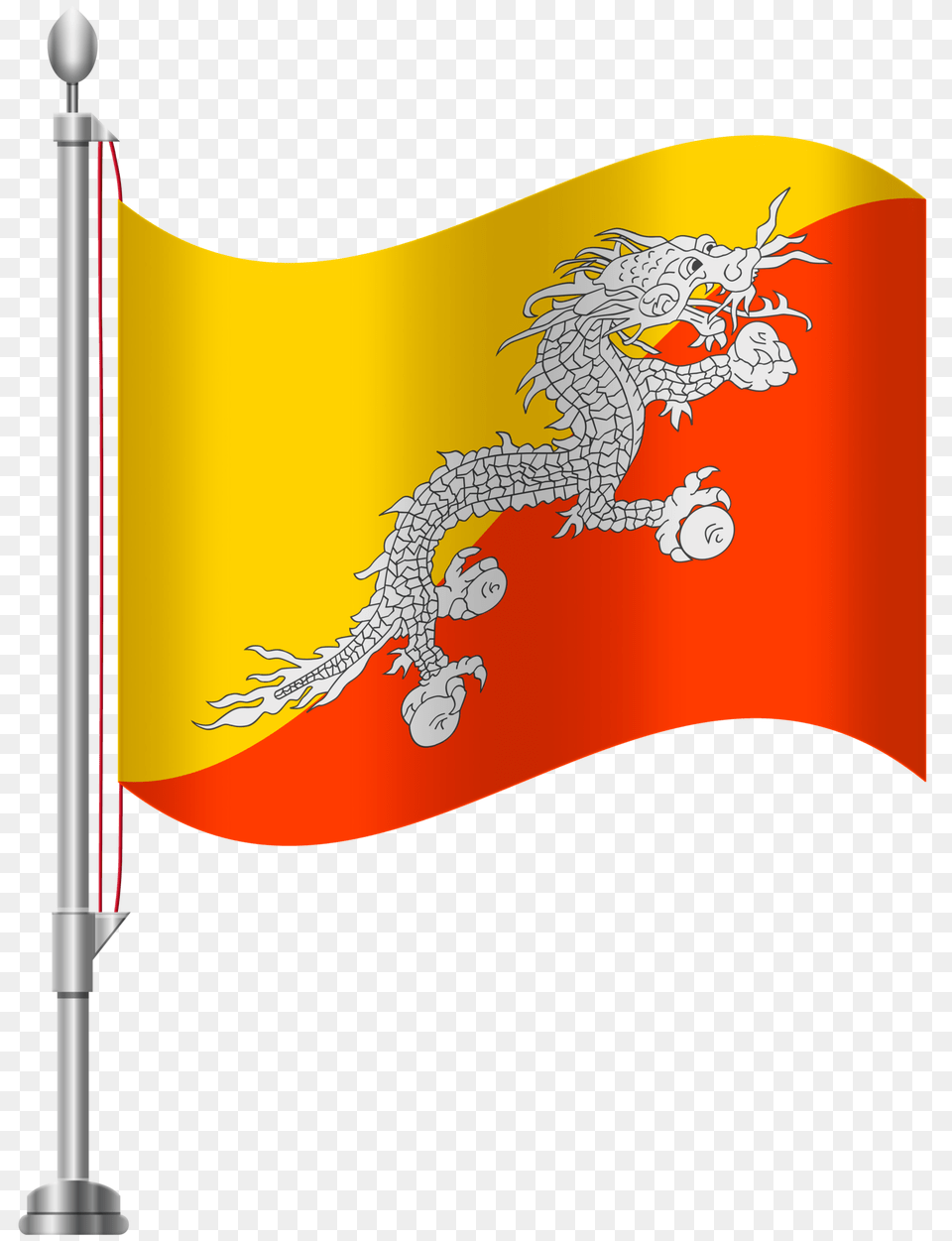 Bhutan Flag Clip Art, Smoke Pipe Png Image