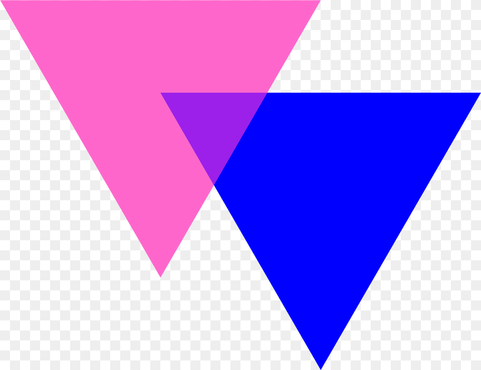 Bi Angles Symbol That Inspired Michael, Triangle, Purple Png