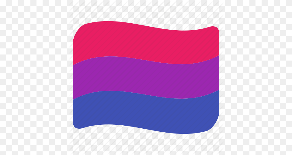 Bi Bisexual Flag Lgbt Lgbtq Pride Queer Icon, Cushion, Home Decor, Clothing, Swimwear Png