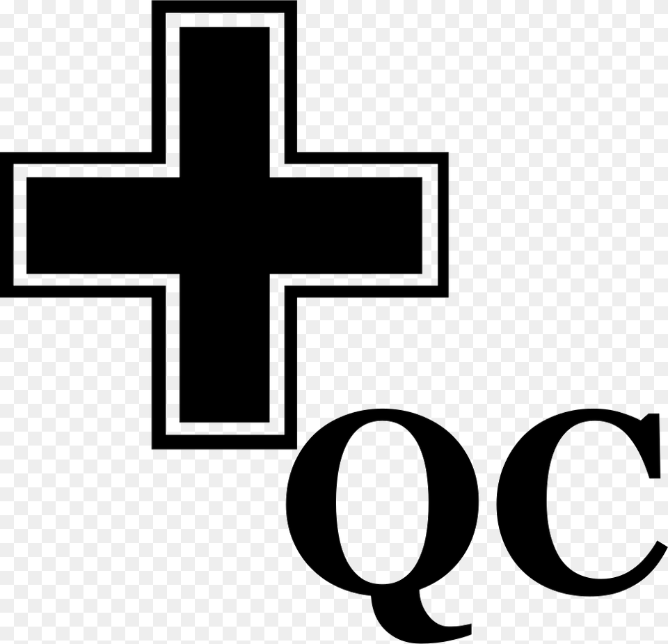 Bi Qc I Icon Download Illustration, Cross, Symbol, Logo, Stencil Free Transparent Png