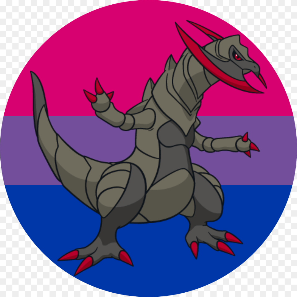 Bi Shiny Haxorus For Anon Cartoon, Electronics, Hardware, Animal, Fish Free Png Download