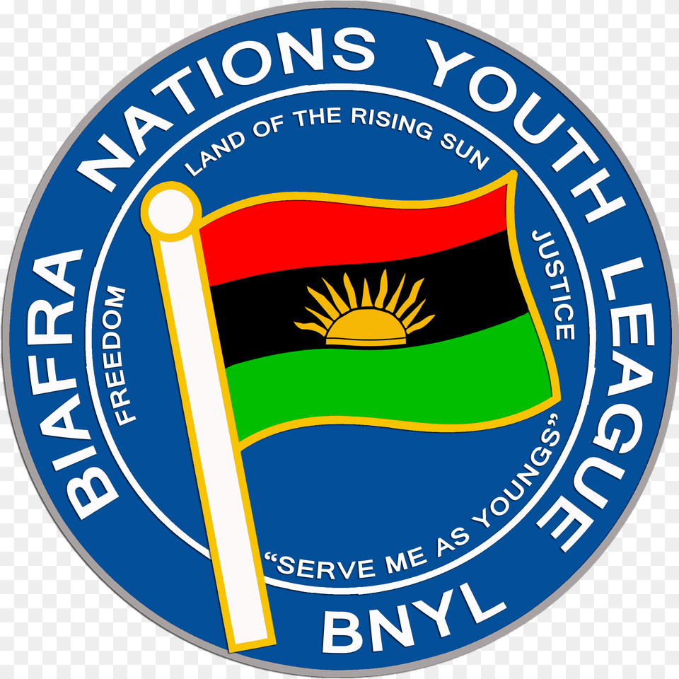 Biafra Nations Youth League Great Seal Radio Biafra, Logo, Emblem, Symbol, Disk Free Transparent Png