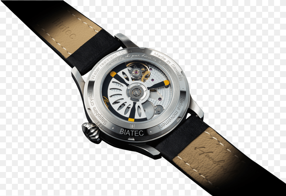 Biatec Corsair Automatic Watch Back, Arm, Body Part, Person, Wristwatch Free Png Download