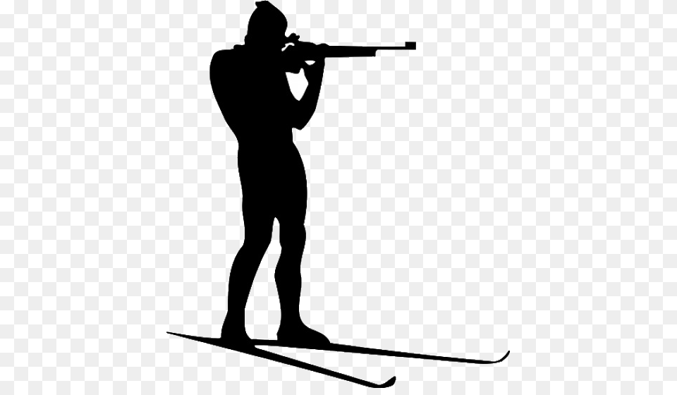 Biathlon, Outdoors, Nature, Snow, Person Free Png